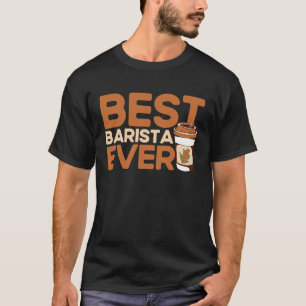 Camiseta Melhor Barista De Café Espresso Cappuccino