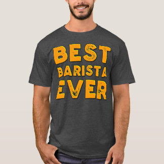 Camiseta Melhor barista de sempre