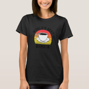 Camiseta Melhor Barista do Mundo Futuro Fabricante de Café