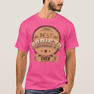 Camiseta Melhor Barista para Barista e Café