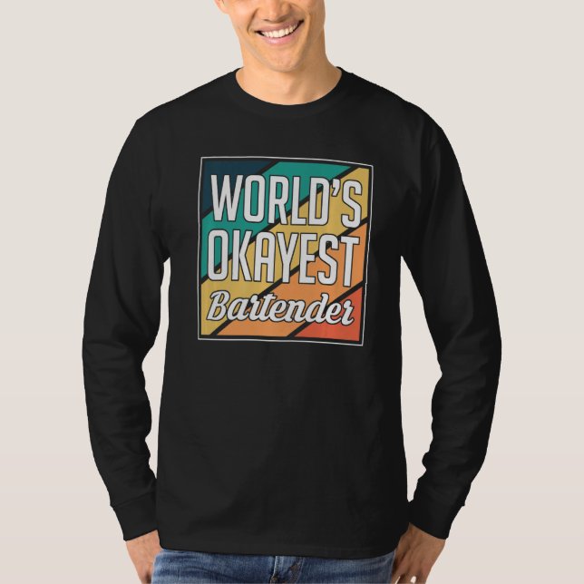 Camiseta Melhor Barman do Mundo Barman   (Frente)