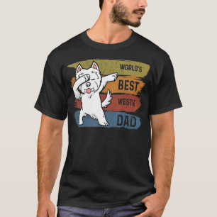 Camiseta Melhor Batida De Pai Westis Para Crianças