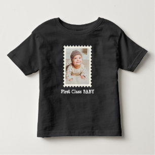 Camiseta Melhor Bebê de primeira classe Foto já personaliza