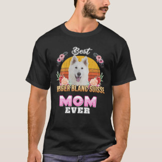 Camiseta Melhor Berger Blanc Suisse Mãe Dia de as mães Para