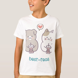 Camiseta Melhor Besidade de Chás Melhor Amiga Boba Bubble T