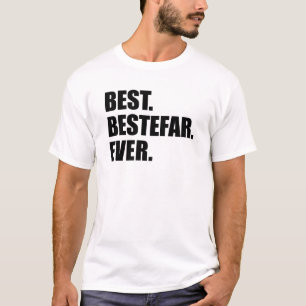 Camiseta Melhor. Bestefar. Nunca.