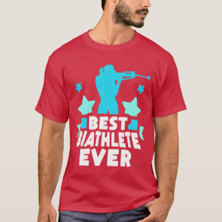 Camiseta Melhor Biatleta de Todos os Tempos Biatlo Esportes