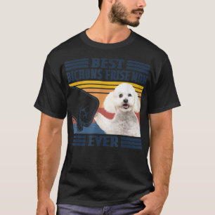 Camiseta Melhor Bichon Frise Mãe De Vintage Dia Da Mãe