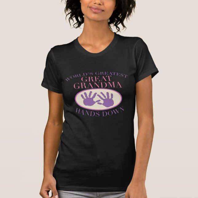 Camiseta Melhor Bisavó Sem Dúvida (Frente)