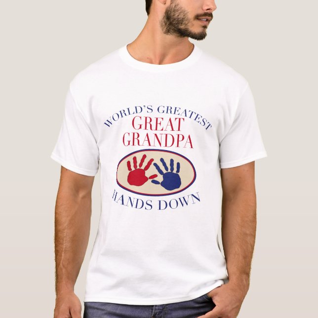 Camiseta Melhor Bisavô Sem Dúvida (Frente)