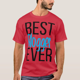 Camiseta Melhor Blogger de Todos os Tempos 2