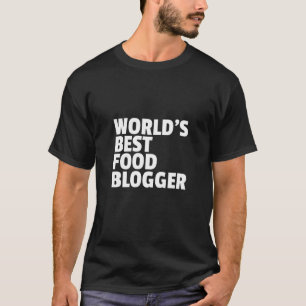 Camiseta Melhor blogueiro comida do mundo