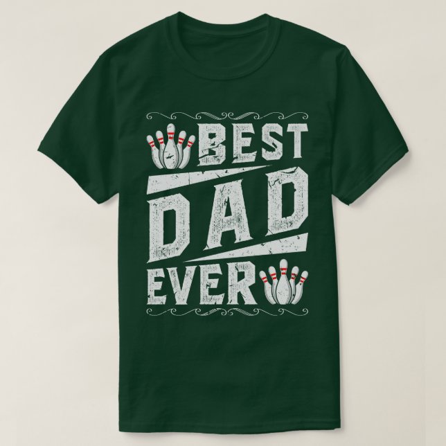 Camiseta Melhor Boliche Pai (Frente do Design)