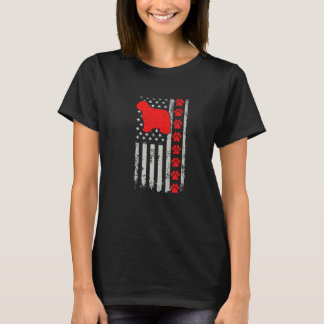 Camiseta Melhor Bombeiro Bergamasco Mãe Pai Sempre Bandeira