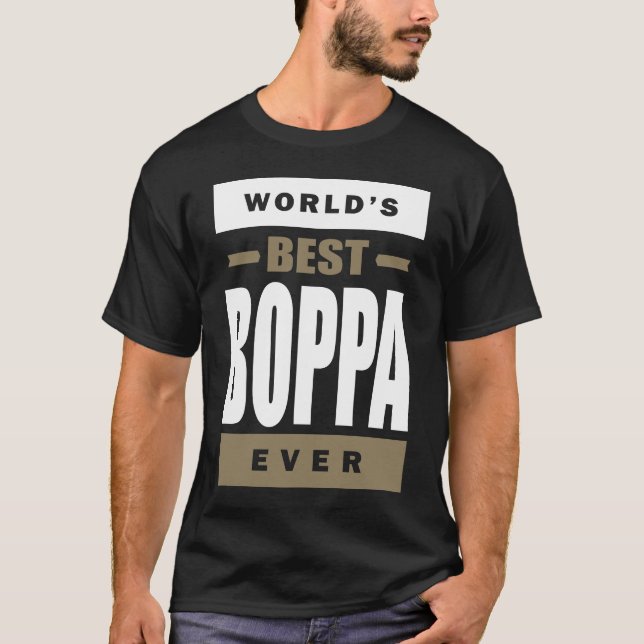 Camiseta Melhor Boppa Nunca (Frente)