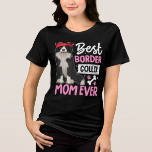 Camiseta Melhor Borda Collie Mãe
