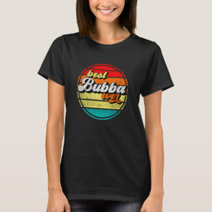Camiseta Melhor Bubba do Dia dos Pais Vovô Retro