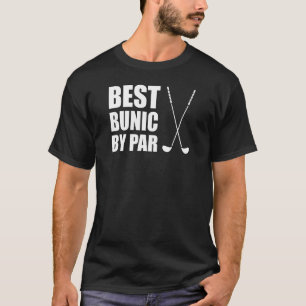 Camiseta Melhor Bunic pelo Par Golfer Avô Romeno Trocadilho