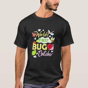 Camiseta Melhor Caçador de Insetos do Mundo de Insetos Ento