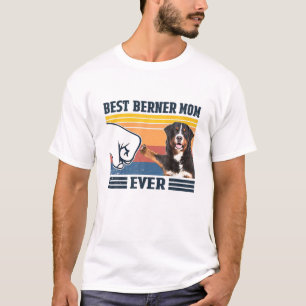 Camiseta Melhor Cachorro Bernês Mãe Cachorro Engraçado Mãe 