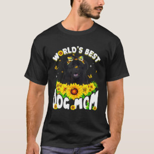 Camiseta Melhor Cachorro da Terra Nova do Mundo Mãe Engraça