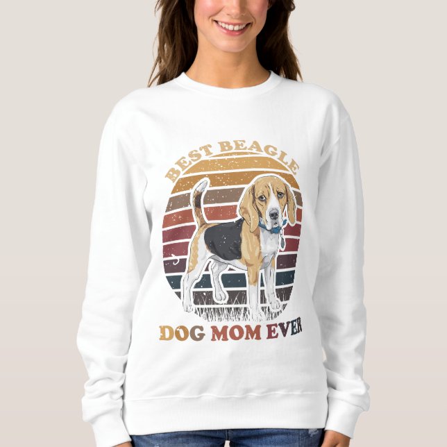 Camiseta Melhor Cachorro De Beagle Mãe De Sempre (Frente)