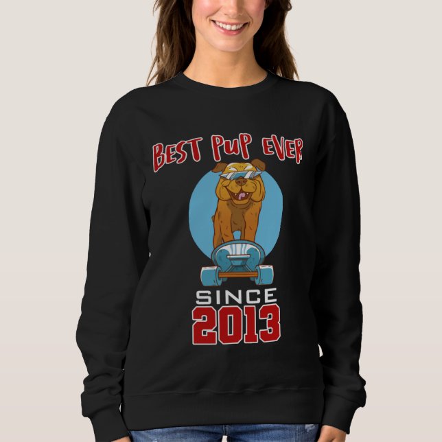 Camiseta Melhor cachorro de todos desde 2013 (Frente)