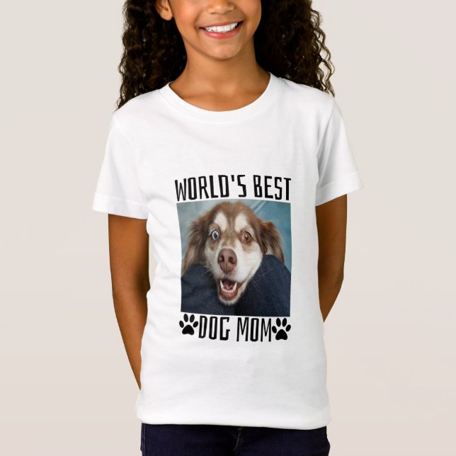 Camiseta Melhor Cachorro do Mundo Mãe (Frente)