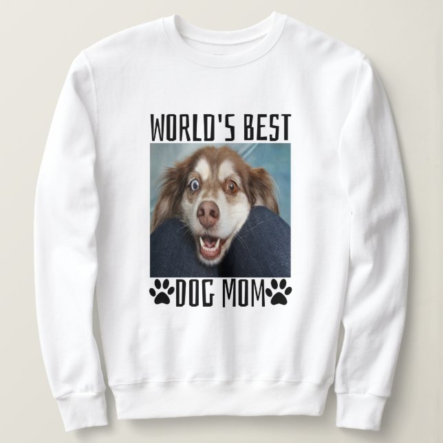 Camiseta Melhor Cachorro do Mundo Mãe (Frente do Design)