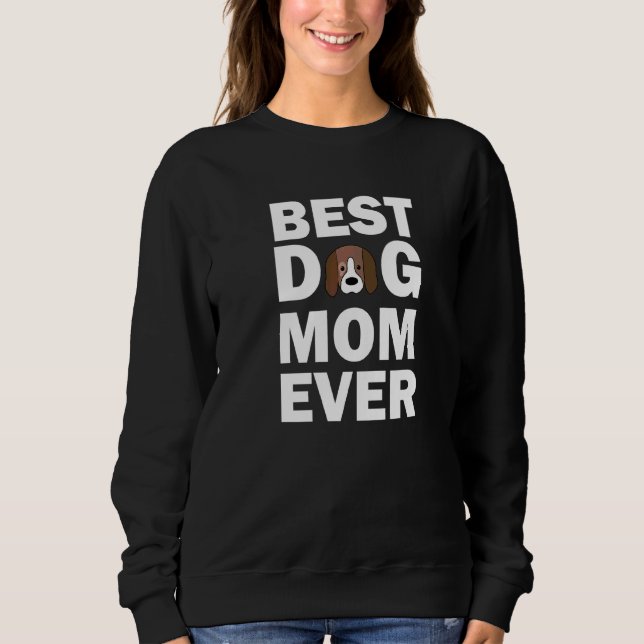 Camiseta Melhor Cachorro Mãe Alguma Vez Beagle Mama Cachorr (Frente)