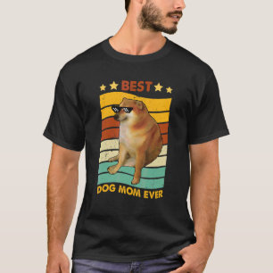 Camiseta Melhor Cachorro Mãe Alguma Vez Cita Cachorro Mamãe