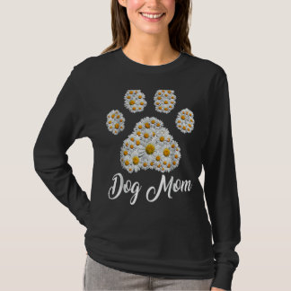 Camiseta Melhor Cachorro Mãe Alguma Vez Daisy Dog Paw Dia d
