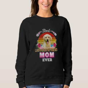 Camiseta Melhor Cachorro Mãe Alguma Vez Labrador Retriever