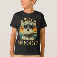 Melhor Cachorro Mãe Alguma Vez Miniatura Schnauzer