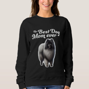 Camiseta Melhor Cachorro Mãe De Sempre - Keeshond