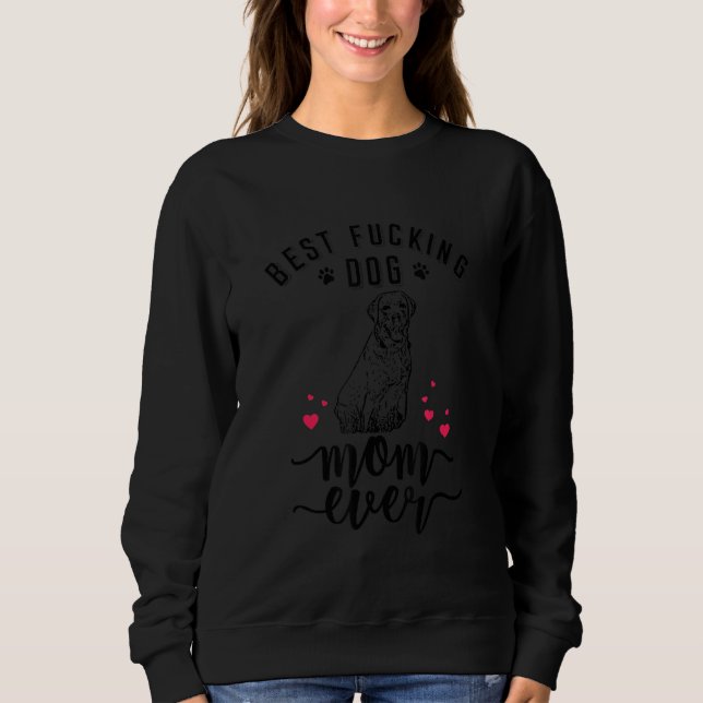 Camiseta Melhor Cachorro Mãe Labrador Retriever Nunca (Frente)