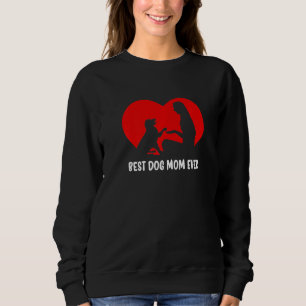 Camiseta Melhor Cachorro Mamãe Cachorro Mãe Para Mulheres C