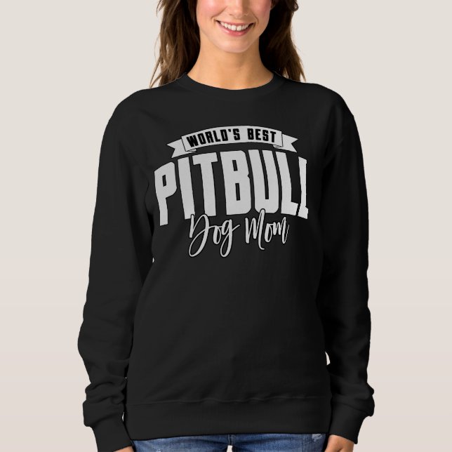 Camiseta Melhor Cachorro Pitbull Mãe (Frente)