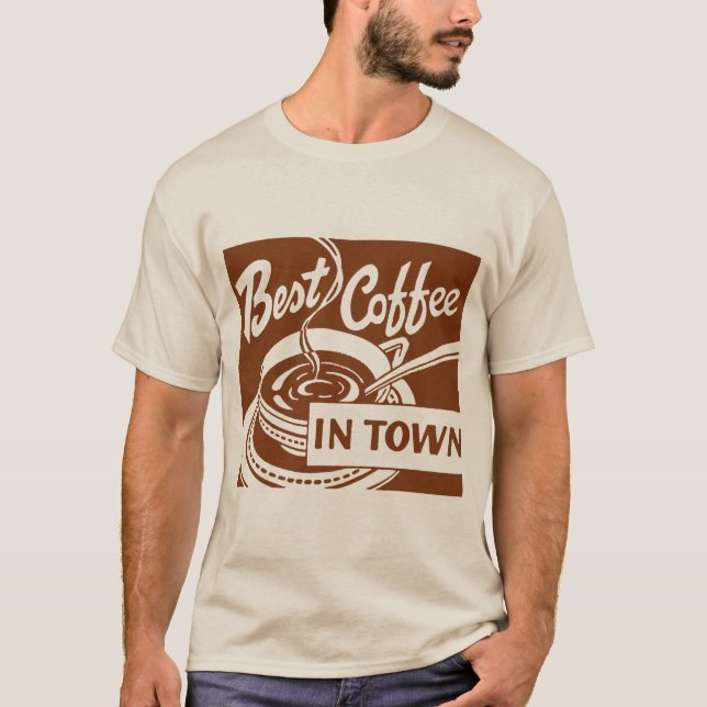 Camiseta Melhor Café Na Cidade (Frente)