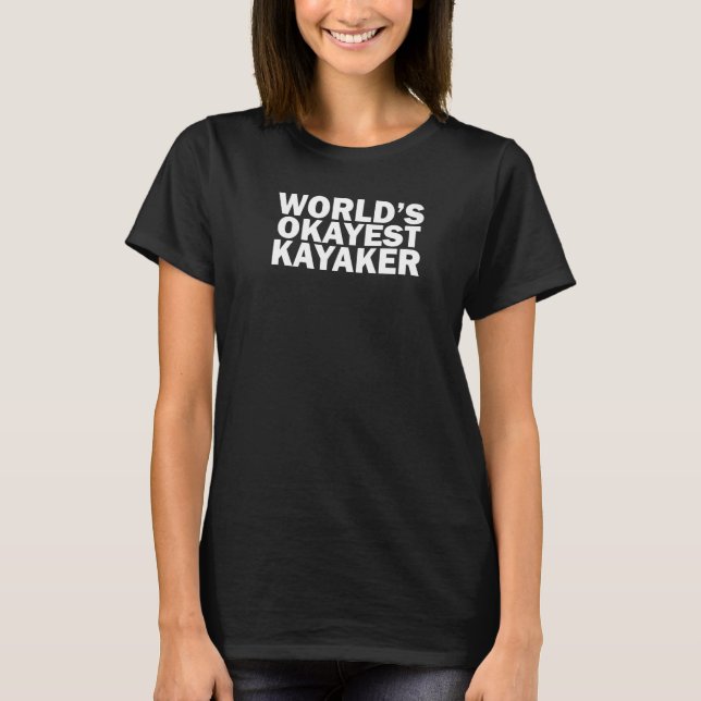 Camiseta Melhor Caiaqueiro do Mundo  Remo (Frente)