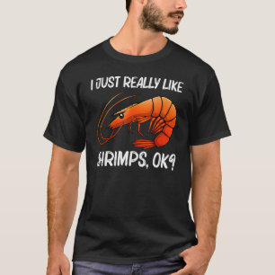 Camiseta Melhor Camarão De Camarão Para Homens Camarão De F
