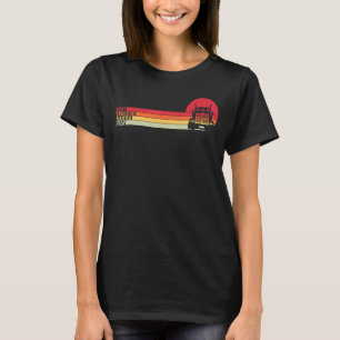 Camiseta Melhor Caminhão Mamãe Alguma Vez Mãe Retro Caminho