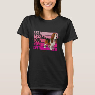 Camiseta Melhor Cão-Cão-Caça-Tronco-Tricolor Mãe Alguma Vez