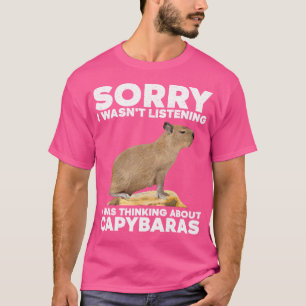 Camiseta Melhor Capybara Pet Rodent Capybara
