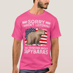 Camiseta Melhor Capybara Pet Rodent Capybara
