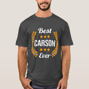 Camiseta Melhor Carson Engraçado Dizendo Nome Carson 