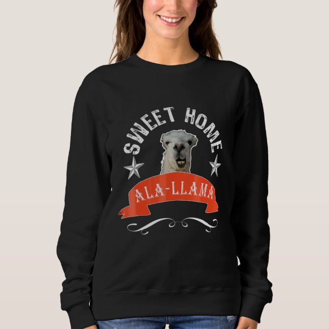 Camiseta Melhor Casa Doce Ala Llama Divertido (Frente)