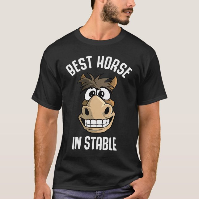 Camiseta Melhor Cavalo na Baia (Frente)