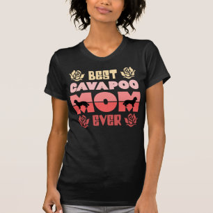 Camiseta Melhor Cavapoo Mãe Nunca para Cavapoo e Cavoodle
