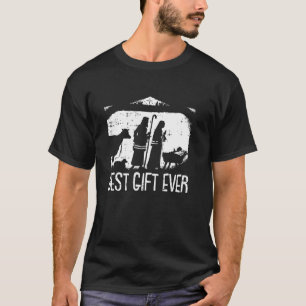 Camiseta Melhor Cena de Natividade Jesus Legal de Natal Chr